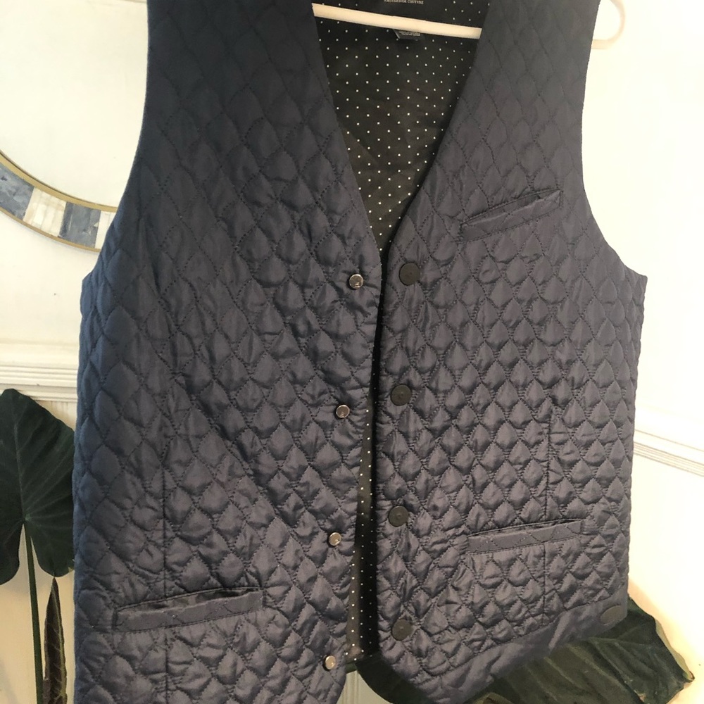 Navy vest